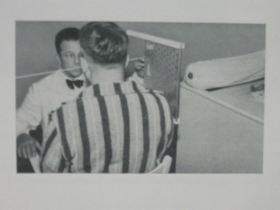 L B. Sandberg D.C measuring for X-ray ca. 1954