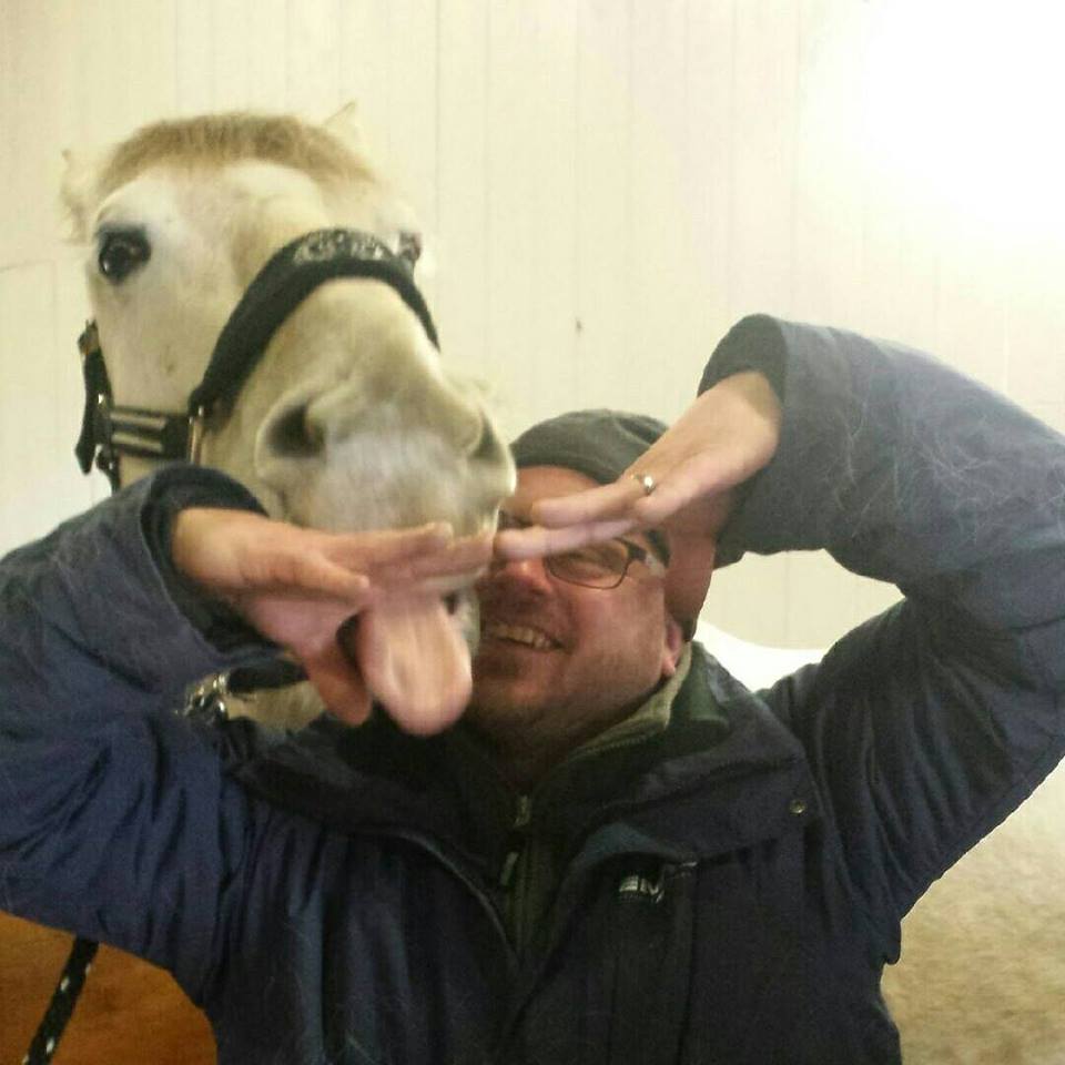 Finn working on horses in Sweden